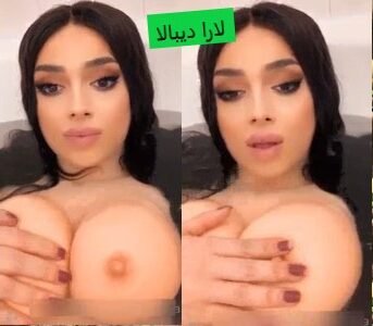 لارا ديبالا المصرية المشهورة تدعك بزازها وتقرص حلماتها بأصابعها