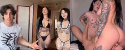 سكس يوسف التونسي مع اتنين شراميط اجانب سكس جماعي نيك